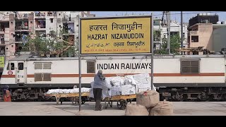 Departure from Hazrat nizamuddin, Delhi | Onboard 02196 Mahakoshal Express #indianrailways #railway