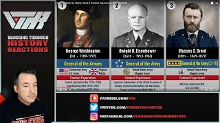 US Presidents by Military Rank & Combat Experience - A Historian Reacts