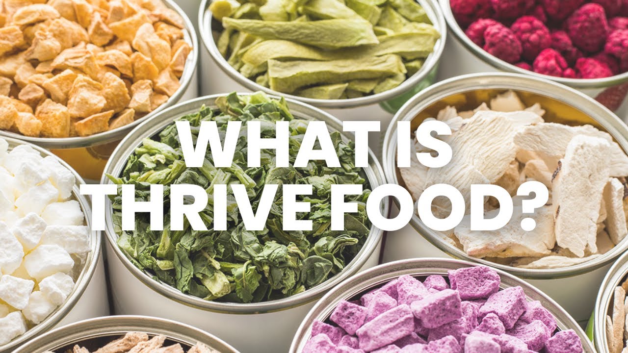 Why We Use Thrive Life Freeze Dried Foods Youtube