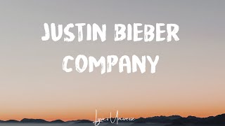Justin Bieber Company (lyrics)