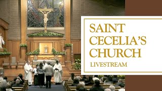 Daily Mass  ✝️ Wednesday 4/3/2024 Livestream from St Cecelia's, Iselin