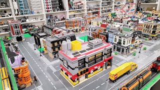 HUGE LEGO City Rebuild Update BEST LAYOUT YET!