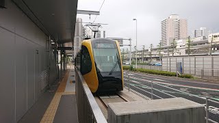 SUB20240813快速宇都宮駅東口→芳賀・高根沢工業団地HU300形307A左側面