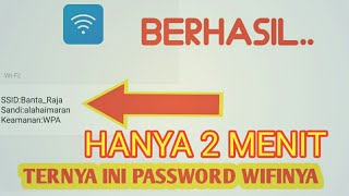 Cara Mengetahui Password Wifi Yang Sudah Terhubung di Hp