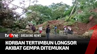 Longsor Akibat Gempa Putuskan Akses Jalur Puncak Cianjur | tvOne