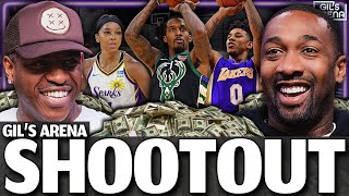 Gilbert Arenas Challenges EVERYONE To Shoot For $100k
