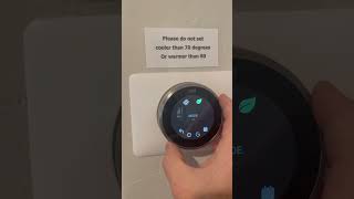 Nest Thermostat Instructions