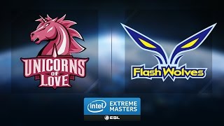 LoL - UoL vs. Flash wolves - Group B Winners' Match Game 1 - IEM Katowice 2017