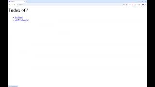 Apache Web Server (Windows httpd.conf)