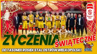 Życzenia Świąteczne od Tasomix Rosiek Stal Ostrów Wielkopolski.