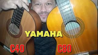 #VIOLÃO #YAMAHA                QUAL VIOLÃO EU COMPRO ||YAMAHA C40  OU  YAMAHA C80