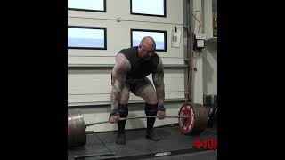 440kg deadlift #RoadTo505