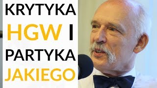 Korwin-Mikke: Ikonowicz przy Jakim to umiarkowany komunista. Deweloper jest naszym przyjacielem