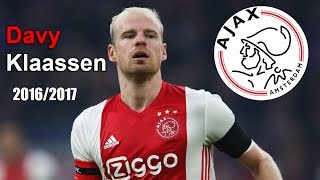 Davy Klaassen - Goodbye captain - Great Goals, Assists and passes - 2016/2017