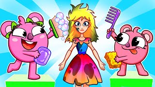 🎀My Old Pretty Doll Has Come To Life Again 👗| Baby Zoo Songs 😻 | TinyTracks