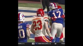 Josh Allen rushes for a 26-yard touchdown vs. Kansas City Chiefs