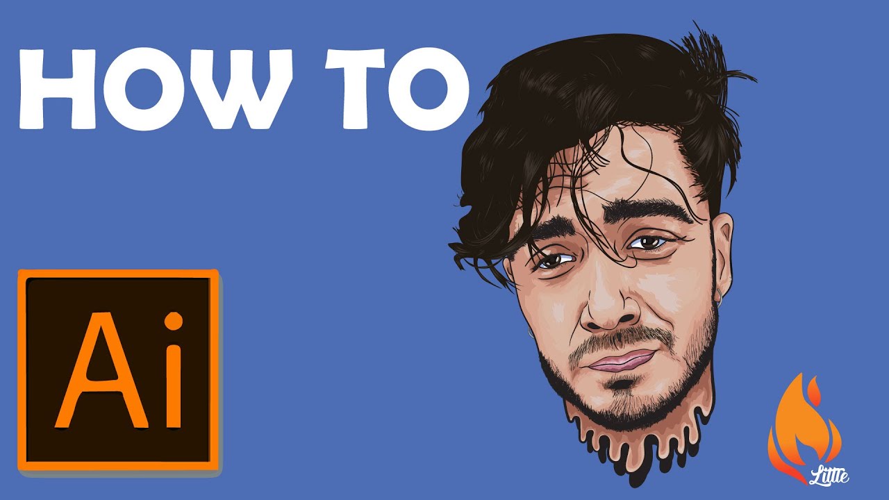 Cartoonify Yourself Like A PRO With Illustrator | Easy Tutorial ...