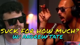 YYXOF Finds - ANDREW TATE VS OOMPAVILLE "HOW MUCH MONEY TO SUCK A MAN OFF?" | Highlight #18