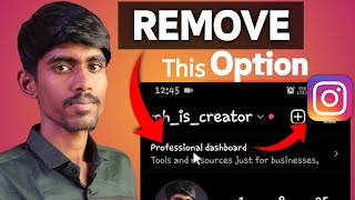 How to Remove Professional Dashboard on Instagram | professional dashboard Instagram kaise Hataye ?