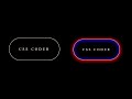 Neon button animation effect on hover |  HTML and CSS