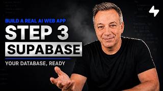 Build a Web App with AI in 5 Videos | Step 3: Supabase