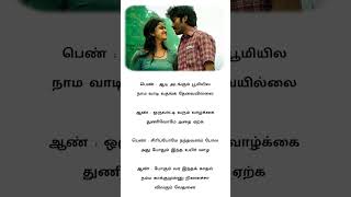 💕 Pona usuru vanthurichu #love #song #tamil 😊