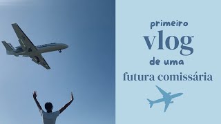 PRIMEIRO VLOG - conhecendo o aeroporto de Navegantes + Making of