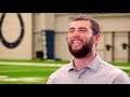 colts qb andrew luck breaks down his cadences why he started a book club nfl countdown