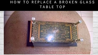 #queenofdiy How to Replace A Broken Glass Table Top|| Step By Step Procedure|| @FelynTishi