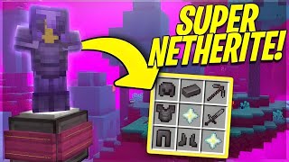 I made a full NETHERITE ARMOR IN MINECRAFT SURVIVAL SERIES #3🔥😅 #minecraft #survival 😎
