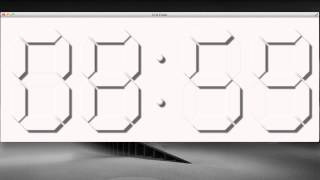 JavaFX version of the D/A clock