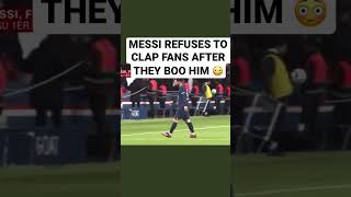 Messi, Neymar and Mbappe refuse to clap the PSG fans after we’re booed last season
