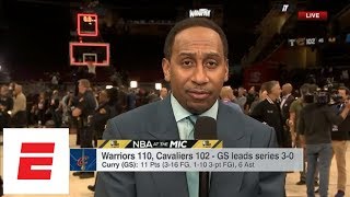 Stephen A. Smith: Game 4 will be LeBron James' last game on Cavaliers | NBA at the Mic | ESPN