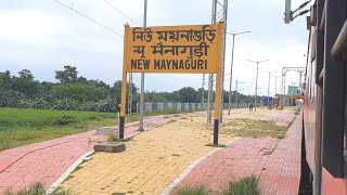 NMX, New Maynaguri railway station West Bengal, Indian Railways Video in 4k ultra HD