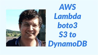 AWS Lambda Function | Code any boto3 in lambda | AWS lambda to load data from S3 to DynamoDB
