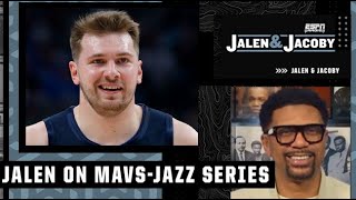 Jalen Rose celebrates Luka Doncic’s first playoff series win 🎉 | Jalen & Jacoby