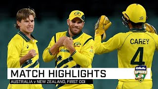 Australia extend hold over New Zealand with emphatic win | Gillette ODI Series v NZ