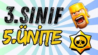 3.SINIF İNGİLİZCE 5.ÜNİTE KONU ANLATIMI | TOYS AND GAMES