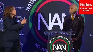 JUST IN: Kamala Harris Praises Rev. Al Sharpton, Speaks About MLK Jr.'s Legacy At NAN Breakfast