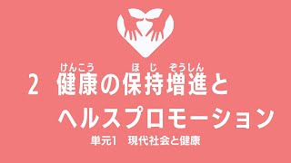 【15分】2.健康の保持増進とヘルスプロモーション：高校保健授業｜新学習指導要領対応