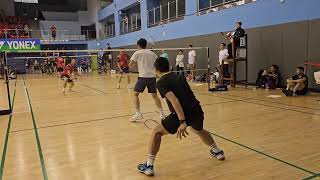 2023年台灣 世界清晨盃羽球賽 World Morning Cup Badminton Championships 100歲乙組男雙  MD100 (B) Chong/Lee vs 赵伟翔/莊仲仁