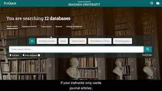 Using ProQuest