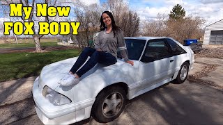 I BOUGHT a 1992 FOX BODY MUSTANG GT 5.0