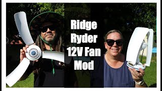 Ridge Ryder 12v Camp Fan Modification