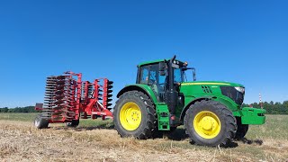 Tarlóhántás | John Deere 6155M | Sokoró SET-GM-45É