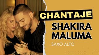 🎷 Cover de CHANTAJE || SHAKIRA & MALUMA #saxofon