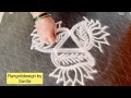 ಅತಿ ಸರಳವಾಗಿ ಹಾಕಬಗುದಾದಕಮಲದ ಹೂವಿನ ರಂಗೋಲಿ easy rangoli simple rangoli @rangolidesign_savita