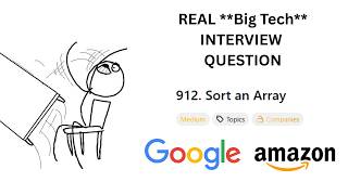 LeetCode #912 Two Sum / Merge Sort | Big Tech Interview Question (Java)
