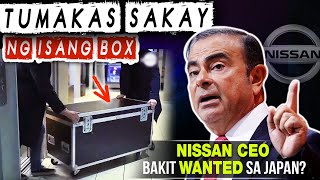 Dating CEO Ng Nissan, Bakit Tumakas Sa Japan Gamit Ang Isang Box?