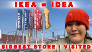 WOW!!! I VISIT A VERY BIG STORE IN 🇺🇸 #tibetanyoutuber #ikea #ideas #shopping #nyc #viralvideo